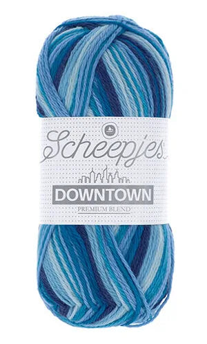 Downtown - 4fache Sockenwolle mit Streifen