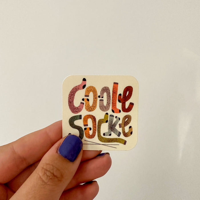 Coole Socke - Sticker