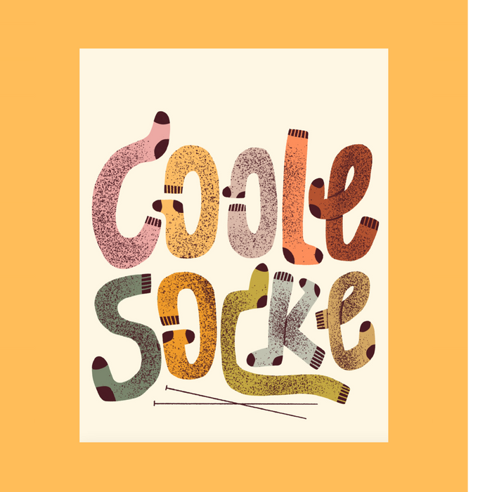 Coole Socke - Karte