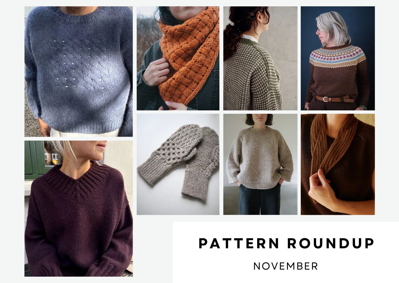 collage pattern roundup november