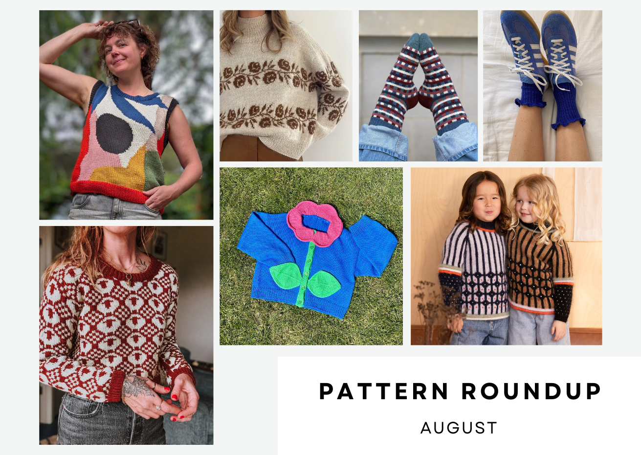 collage pattern roundup august