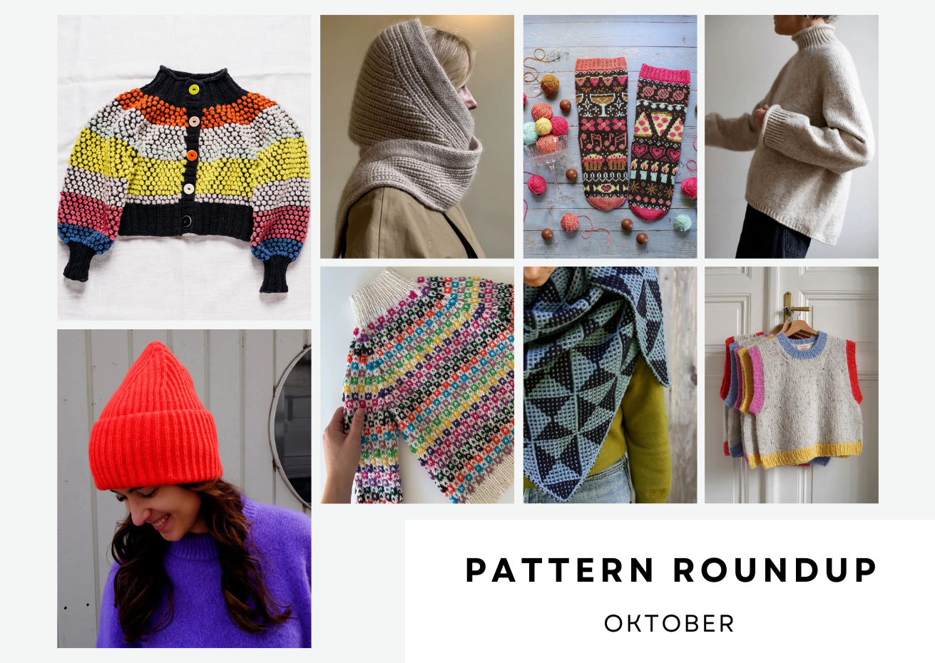 collage pattern roundup oktober