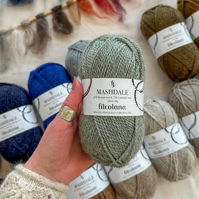 mashdale filcolana, verschiedene knäule