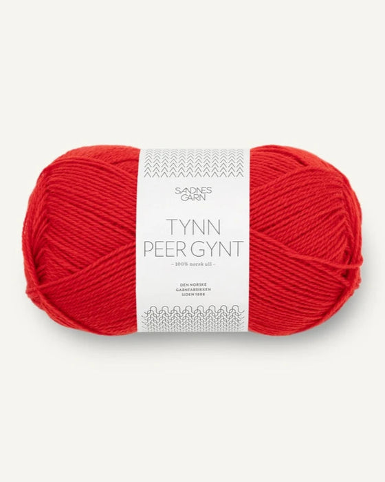 Tynn Peer Gynt - reine norwegische Schurwolle