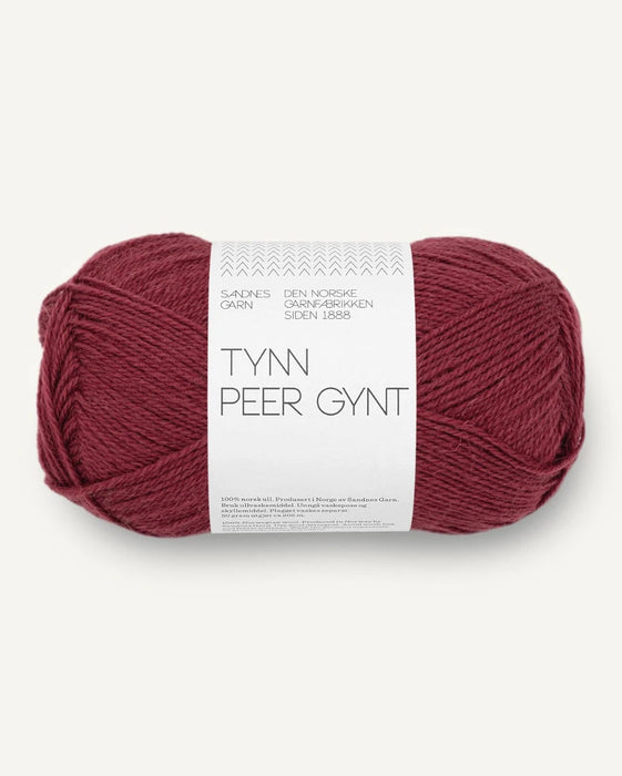 Tynn Peer Gynt - reine norwegische Schurwolle