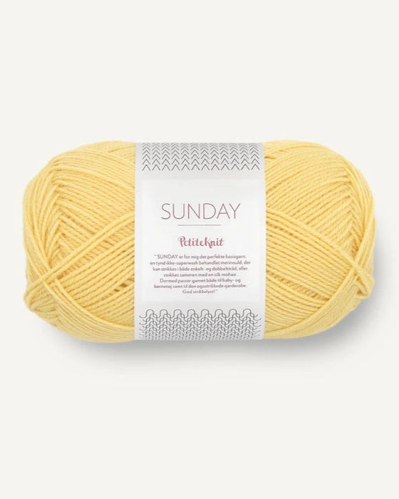 SUNDAY PetiteKnit - reine Merinowolle