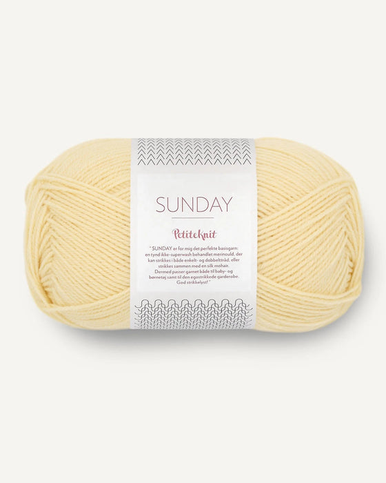 SUNDAY PetiteKnit - reine Merinowolle