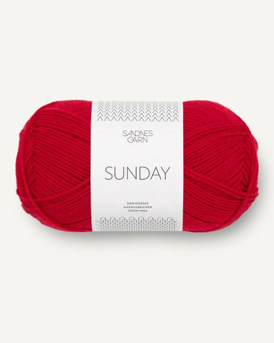 SUNDAY - reine Merinowolle