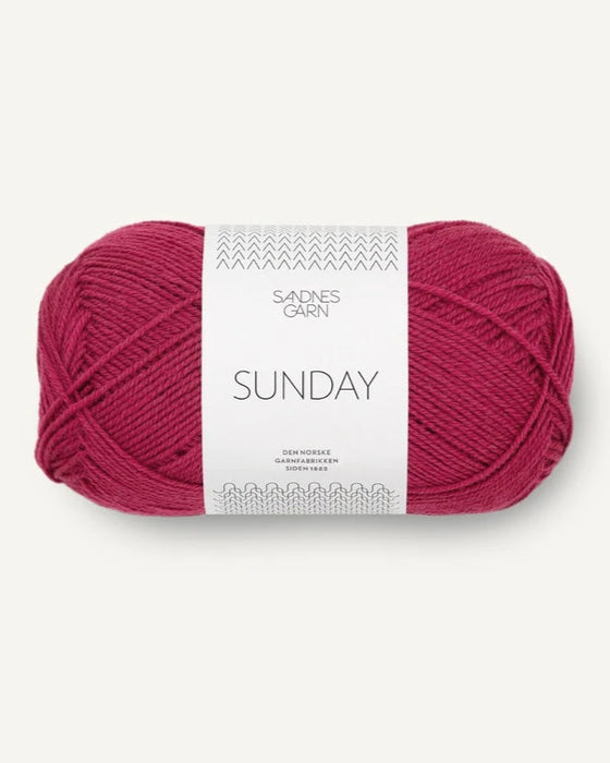 SUNDAY - reine Merinowolle