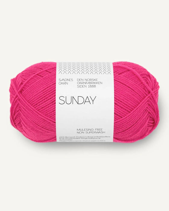 SUNDAY - reine Merinowolle