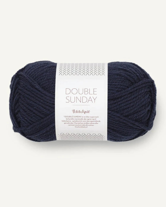 Double Sunday - reine Merinowolle