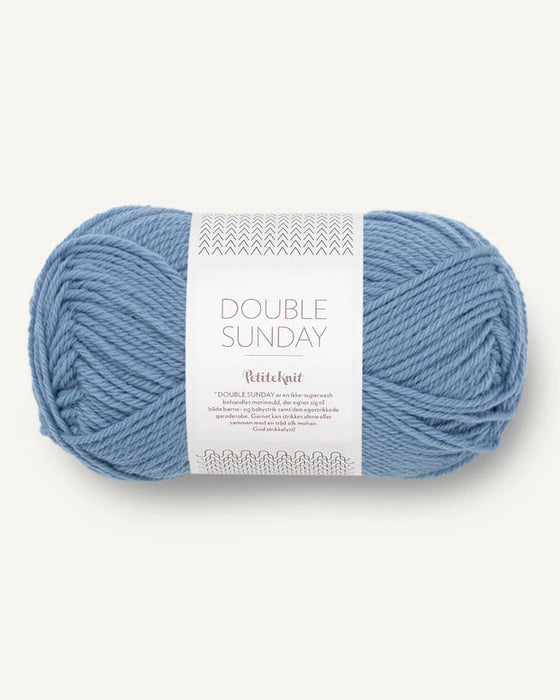 Double Sunday - reine Merinowolle