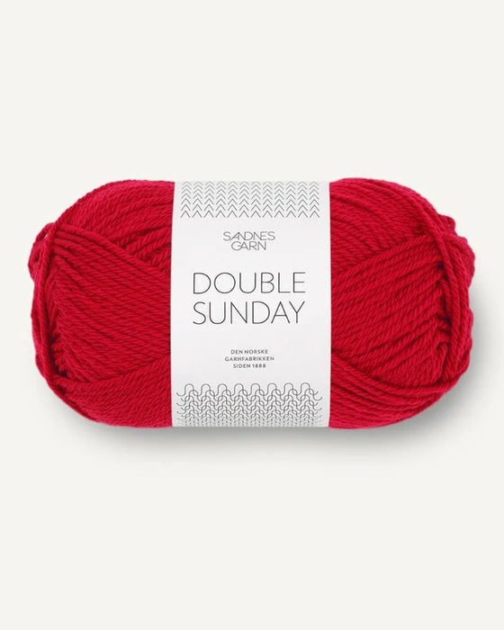 Double Sunday - reine Merinowolle