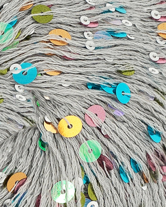 Paljett - Baumwollgarn mit Pailetten