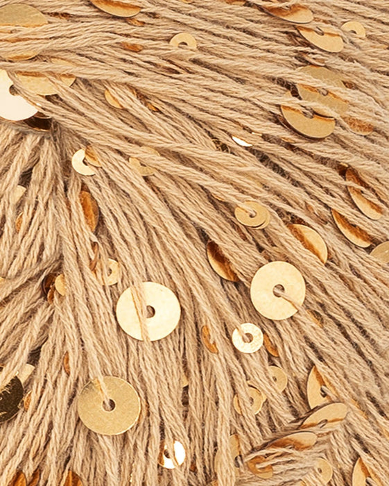 Paljett - Baumwollgarn mit Pailetten