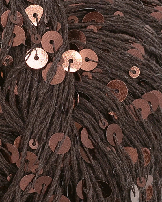 Paljett - Baumwollgarn mit Pailetten