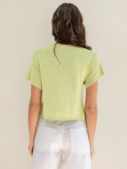 Papieranleitung - Sandnes Milly Top 3504_05