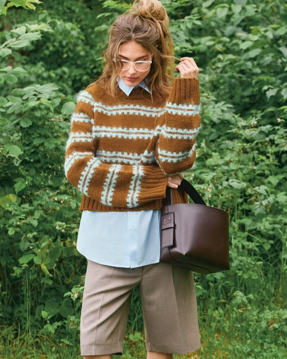 Papieranleitung - DIY 2507_8 Ridge Sweater