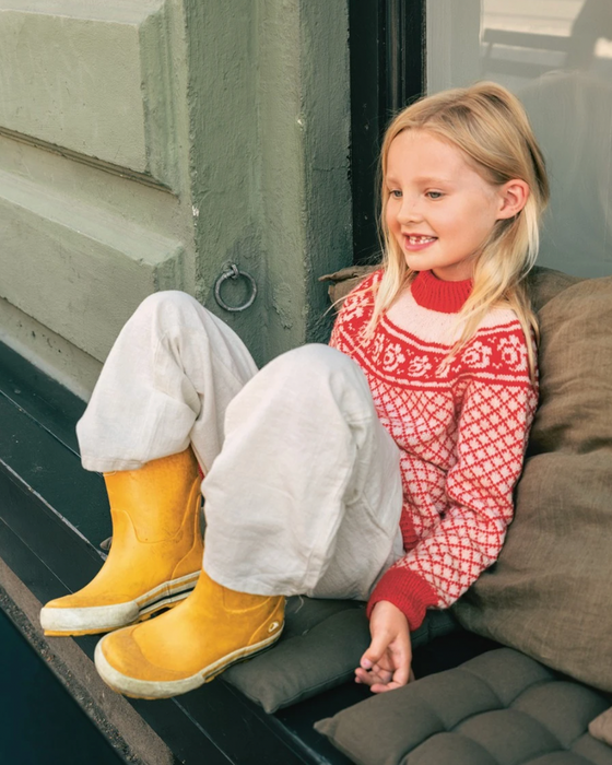 Papieranleitung -  Nr. 1 Blome Pullover Junior