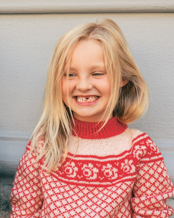 Papieranleitung -  Nr. 1 Blome Pullover Junior