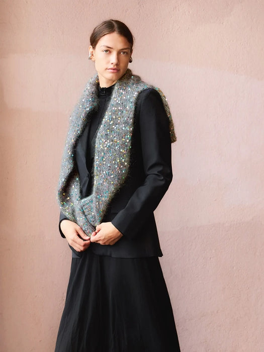 Strickpaket - 25_6 Rookie Sweater Paljett Edition