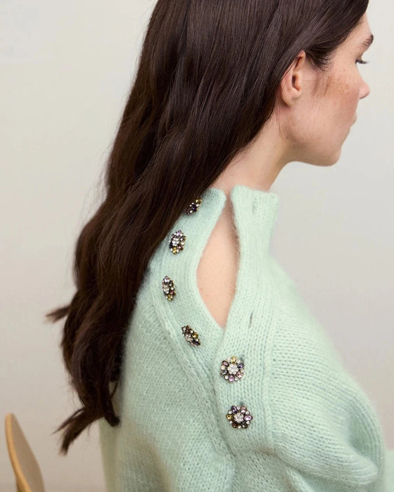 2602_02b Mina Sweater (Double Sunday) - Strickpaket