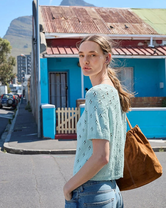 2604_2 Elodie Tee - Strickpaket