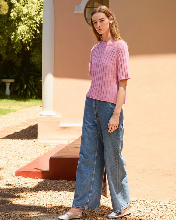 2604_7 Elva Tee - Strickpaket