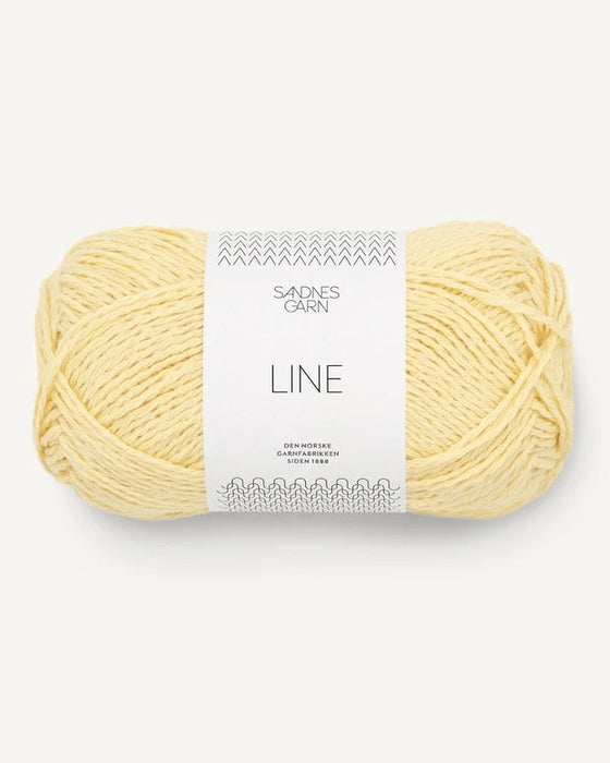Line - Mischung aus Baumwolle, Viskose und Leinen