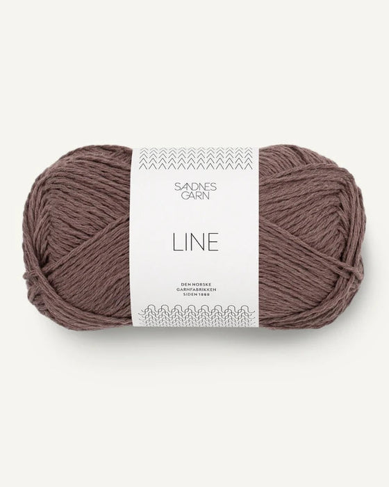 Line - Mischung aus Baumwolle, Viskose und Leinen