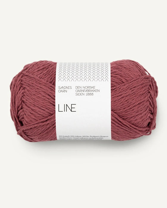 Line - Mischung aus Baumwolle, Viskose und Leinen