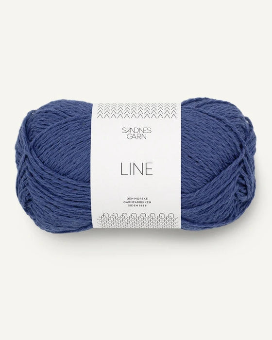 Line - Mischung aus Baumwolle, Viskose und Leinen