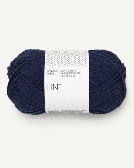 Line - Mischung aus Baumwolle, Viskose und Leinen