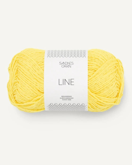 Line - Mischung aus Baumwolle, Viskose und Leinen