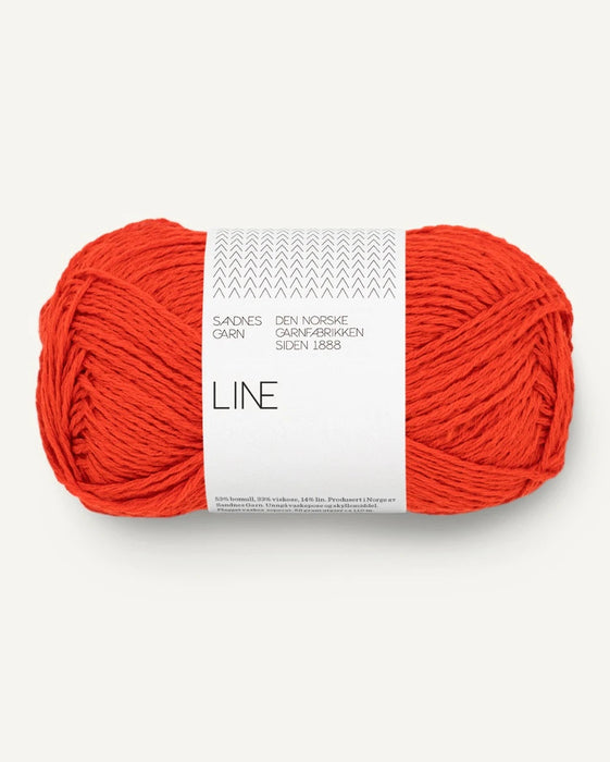 Line - Mischung aus Baumwolle, Viskose und Leinen