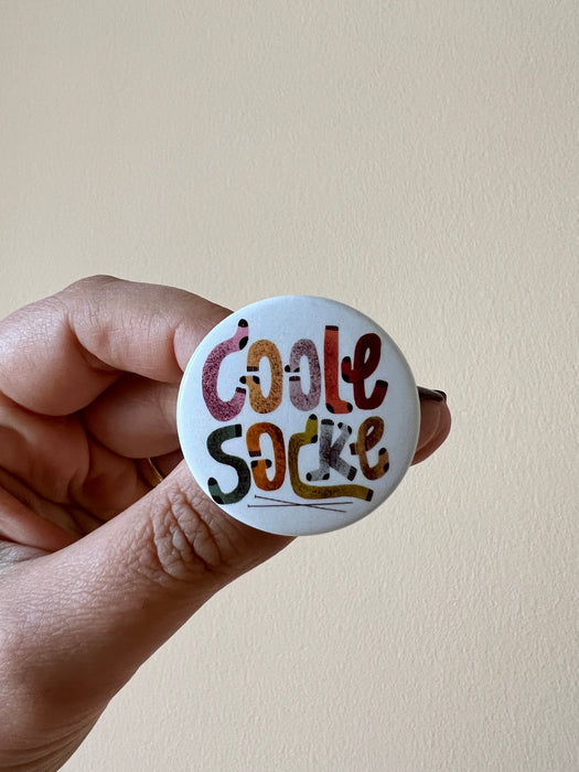 Coole Socke Button