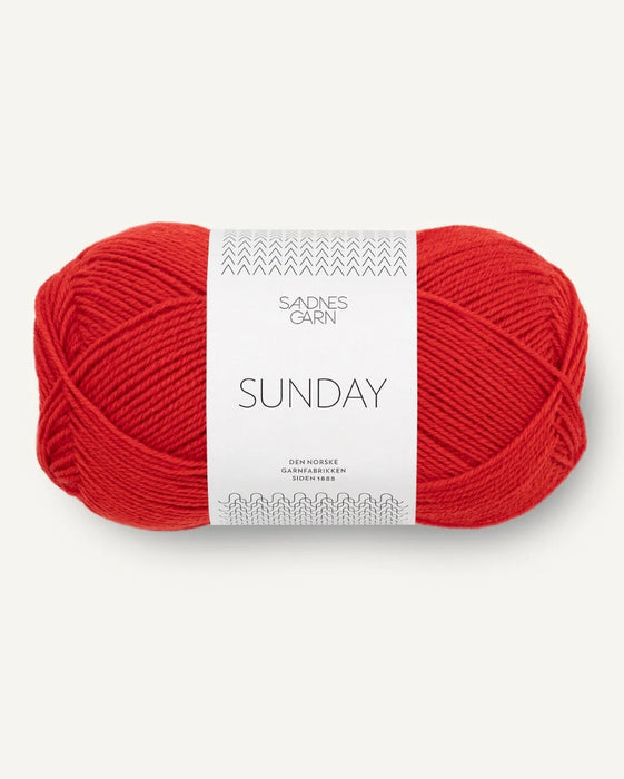 SUNDAY - reine Merinowolle