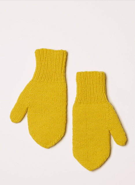 425-4 Billie Ribbenmütze und Fäustlinge - Strickpaket