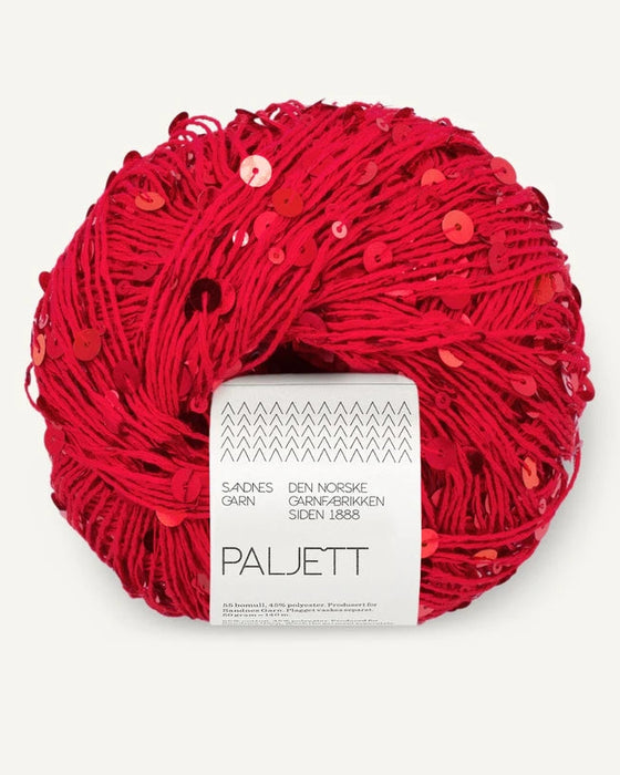 Paljett - Baumwollgarn mit Pailetten