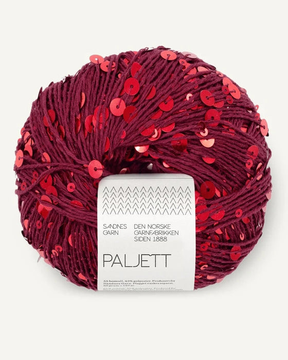 Paljett - Baumwollgarn mit Pailetten