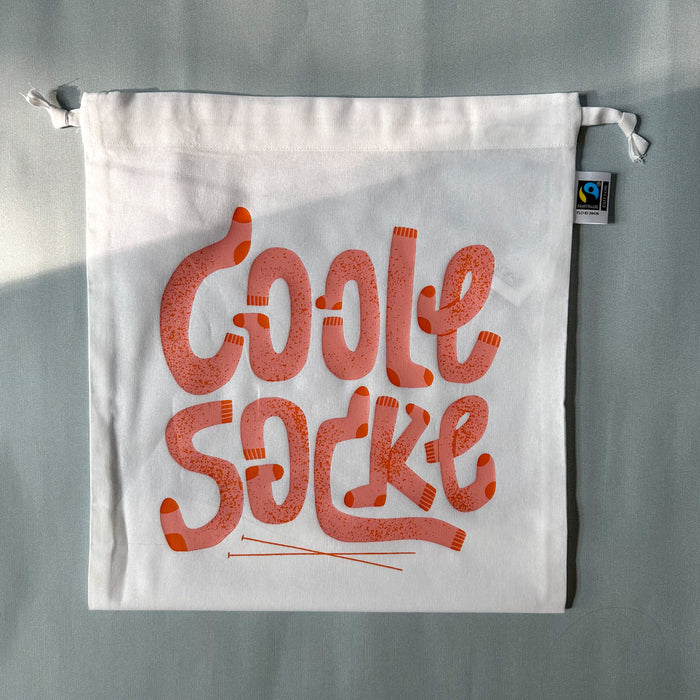 Coole Socke  - Zuziehbeutel