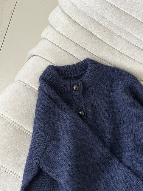 Air Cardigan - Strickpaket (Hjelholts Håndværksgarn + Soft Silk Mohair, Originalgarn)