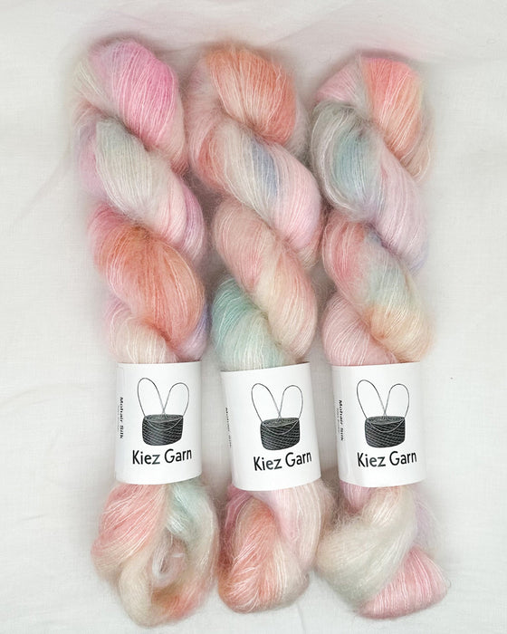 Mohair Silk - handgefärbtes Garn aus Mohair und Seide