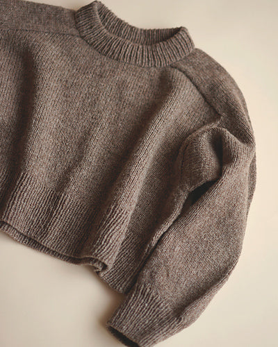 Back Yoke Sweater - Strickpaket