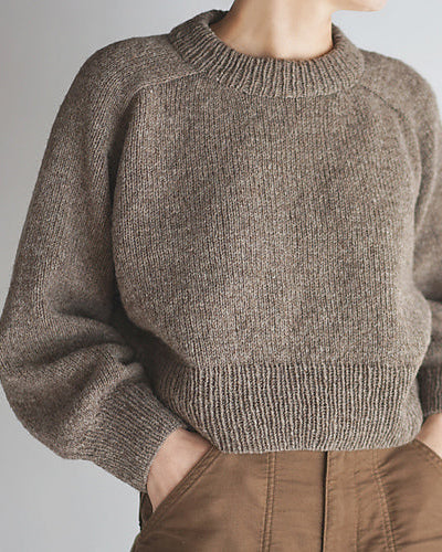 Back Yoke Sweater - Strickpaket