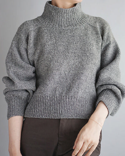 Back Yoke Sweater - Strickpaket