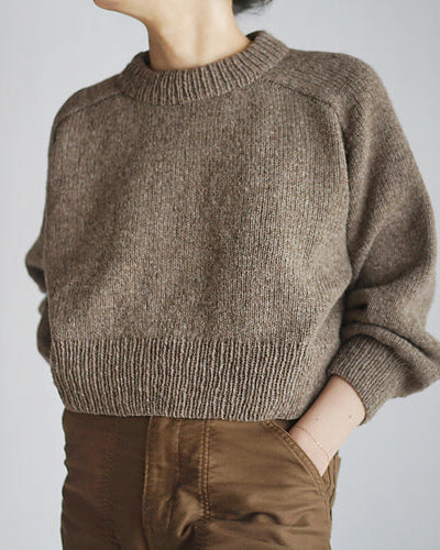 Back Yoke Sweater - Strickpaket