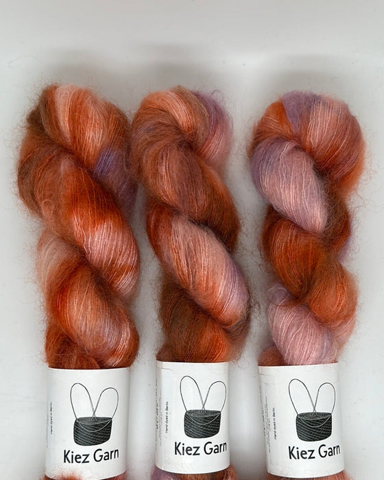 Mohair Silk - handgefärbtes Garn aus Mohair und Seide
