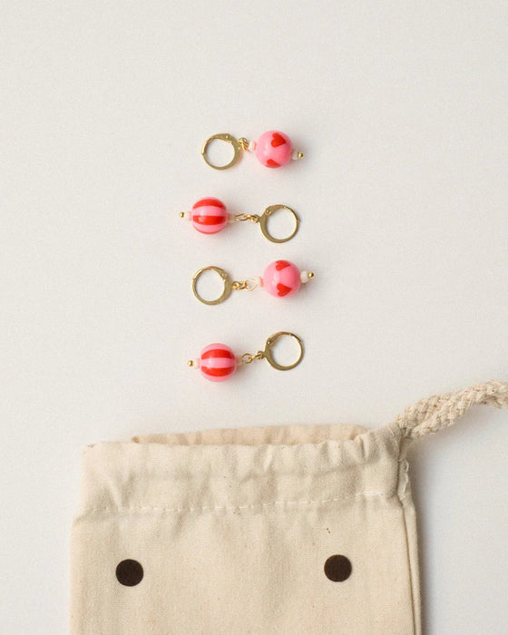 Ohliske Maschenmarkierer Set Pink