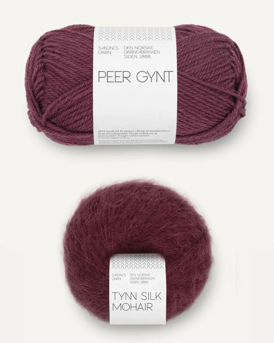2602_02a Mina Sweater (Peer Gynt) - Strickpaket